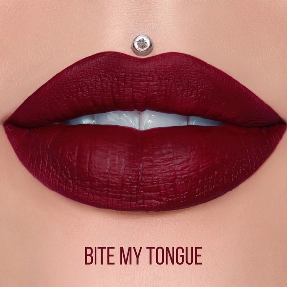 VERY RARE NEW Mini Jeffree Star Liquid Lipstick - Bite My Tongue - Picture 1 of 6